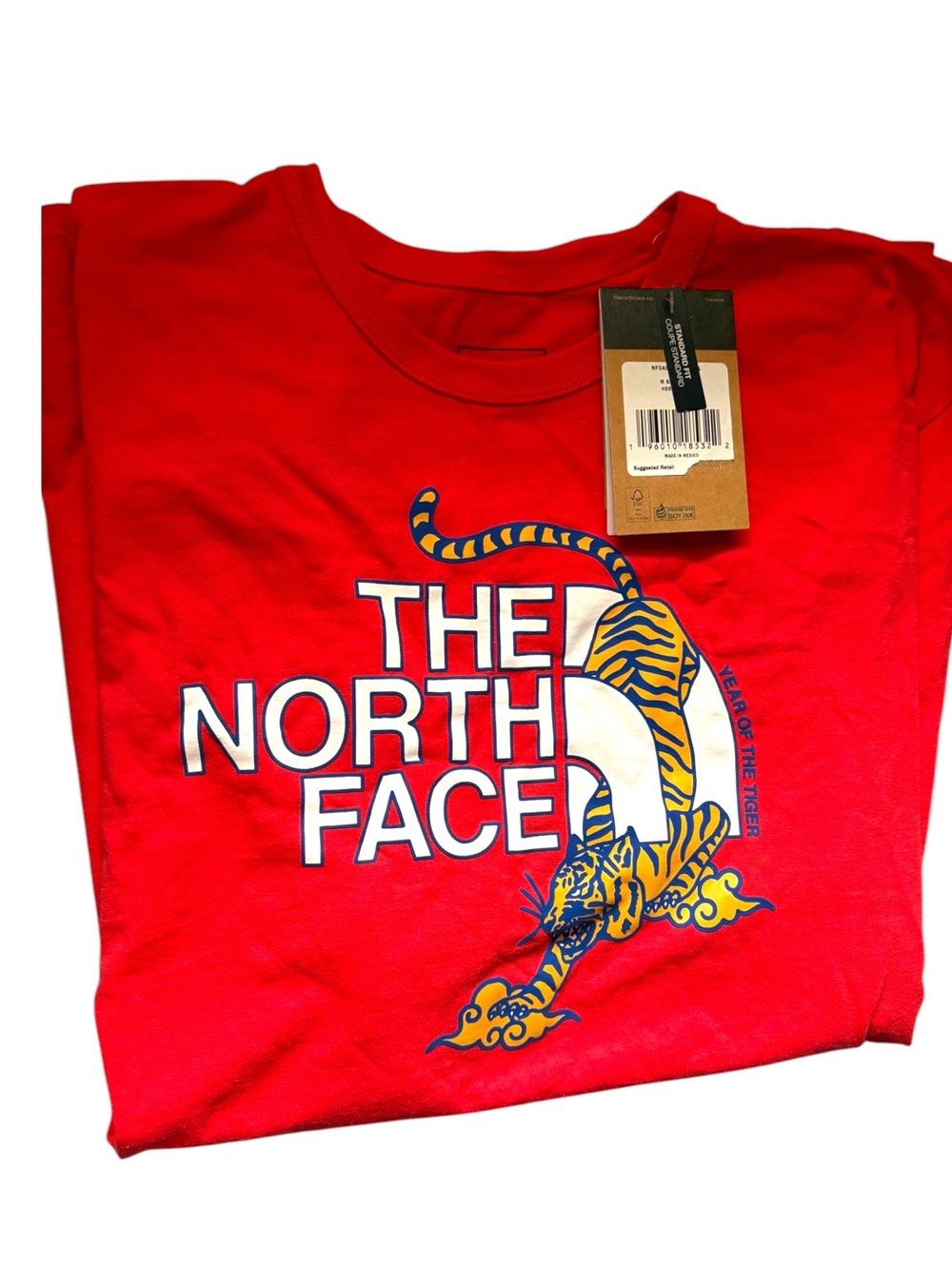 North Face Tiger Classic Fit T-Shirt XXL NWT